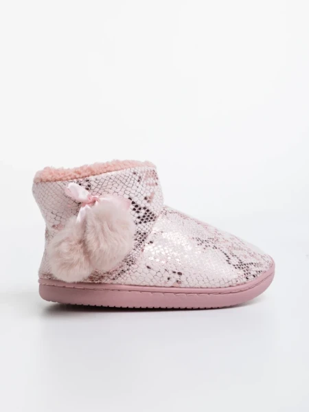 Детски чехли розови от еко кожа Aspen