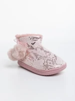 Детски чехли розови от еко кожа Aspen