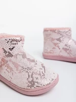 Детски чехли розови от еко кожа Aspen