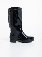 Дамски чизми черни от каучук Keilantra