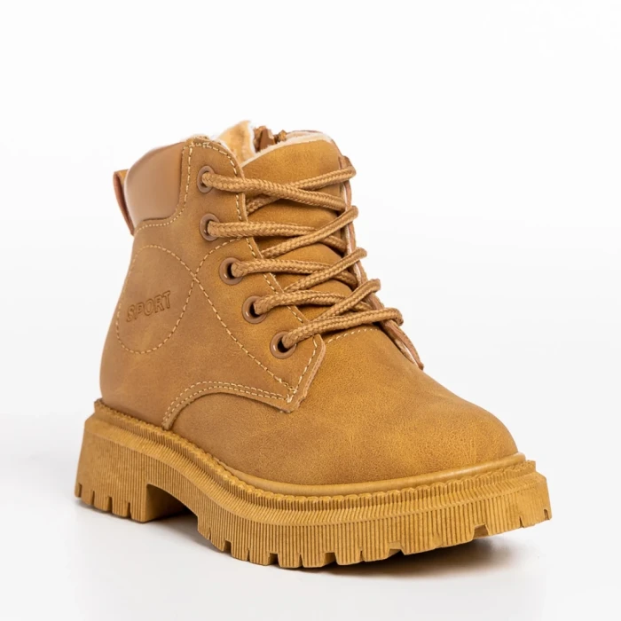 Детски боти  камел  от еко кожа  Faviola