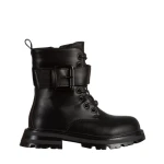 Детски боти черни  от еко кожа  Verdia