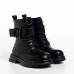 Детски боти черни  от еко кожа  Verdia