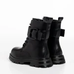 Детски боти черни  от еко кожа  Verdia