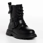 Детски боти черни  от еко кожа  Venecia