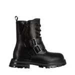 Детски боти черни  от еко кожа  Venecia