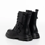 Детски боти черни  от еко кожа  Venecia