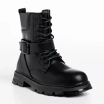 Детски боти черни  от еко кожа  Suprina