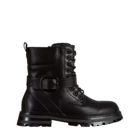 Детски боти черни  от еко кожа  Suprina