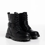 Детски боти черни  от еко кожа  Suprina