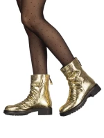 Дамски чизми Arella златисти