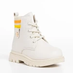 Детски чизми бежови  от еко кожа  Delina