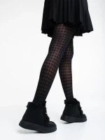 Дамски боти черни от еко кожа Kizzie