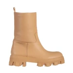 Дамски чизми камел от еко кожа  Yamari