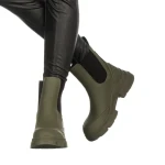 Дамски боти Fonni зелени