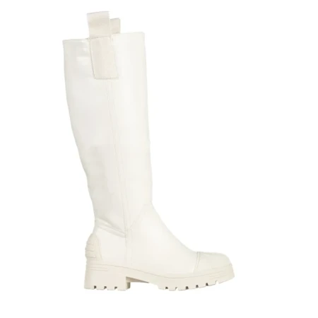 Дамски чизми  бежови  от еко кожа  Briona