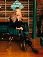 Дамски чизми зелени от еко кожа Cathryn