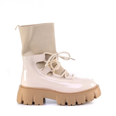 Дамски чизми Yuva бежови