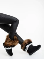 Дамски чизми Lasena черни