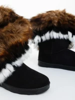 Дамски чизми Lasena черни