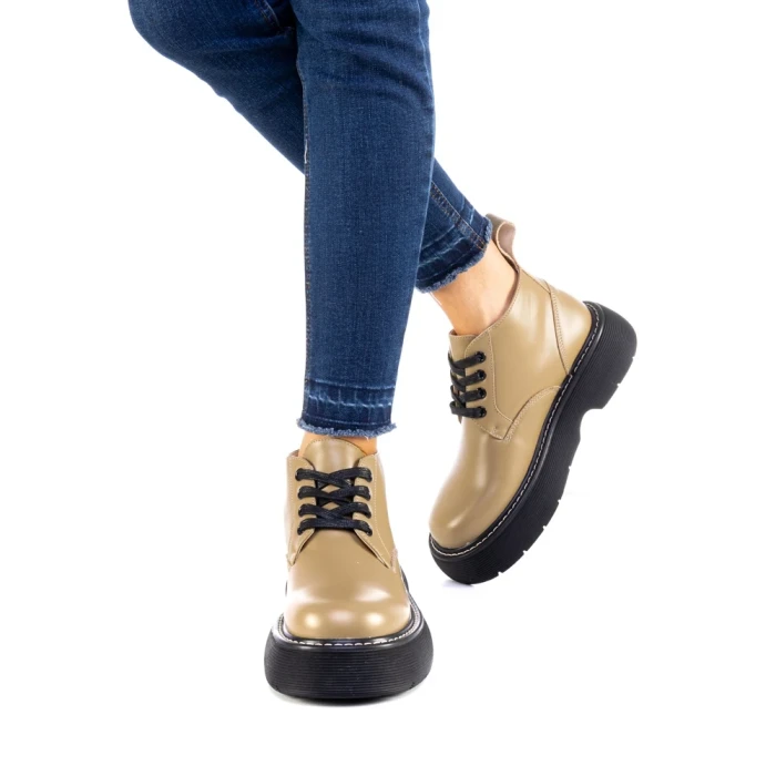 Дамски боти Cryna зелени