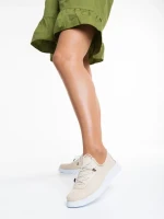 Всекидневни дамски обувки бежови от естествена кожа  Nilda