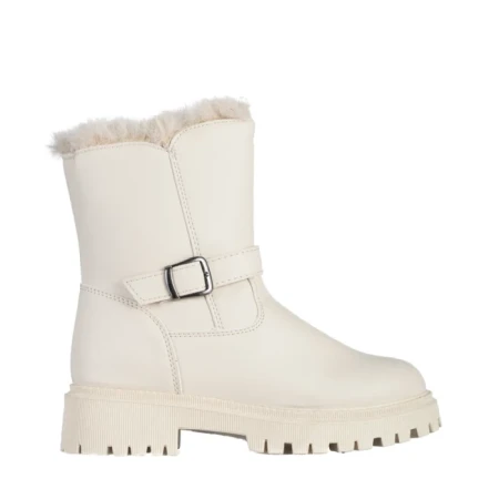 Дамски чизми черни  от еко кожа  Valeda