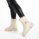 Дамски чизми черни  от еко кожа  Valeda