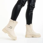 Дамски чизми черни  от еко кожа  Valeda