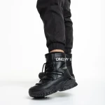 Дамски чизми черни  от еко кожа  Valera