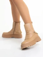 Дамски чизми  Resca бежови