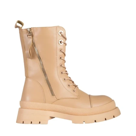 Дамски боти  Volia бежови