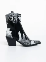 Дамски боти черни от еко кожа Sudie