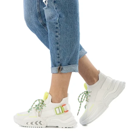 Дамски спортни обувки  Hetty бели