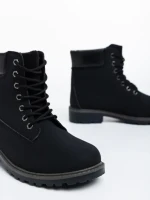 Дамски боти черни от еко кожа Smilla