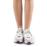 Дамски спортни обувки  Tamina бели с черно