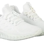 Мъжки спортни обувки  бели  от текстилен материал Riddel