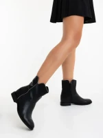 Дамски боти черни от екологична кожа Belinna