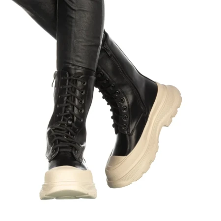 Дамски чизми Prija черни