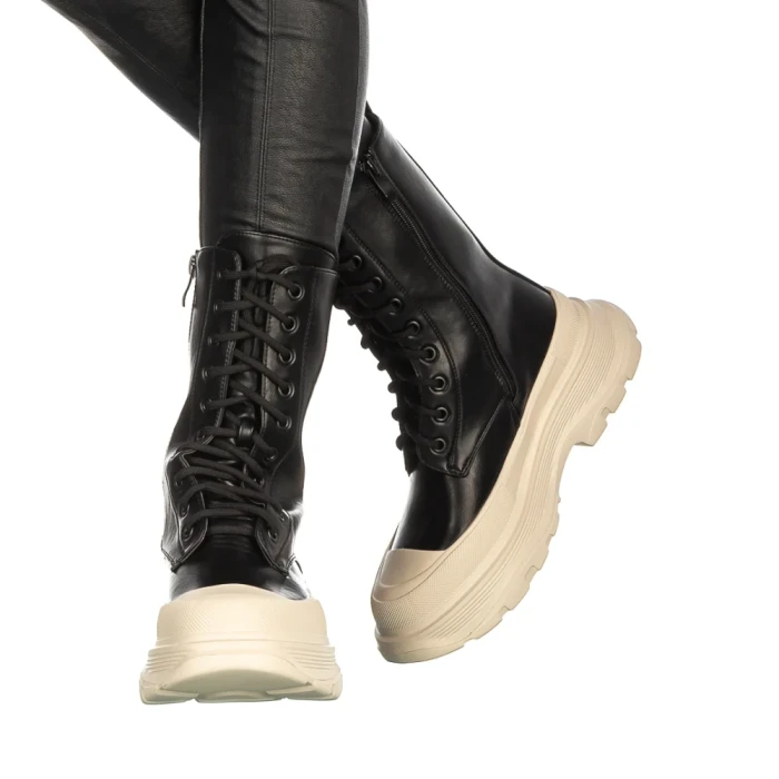 Дамски чизми Prija черни