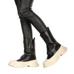 Дамски чизми Prija черни