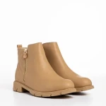Дамски боти  бежови  от еко кожа  Gracelyn