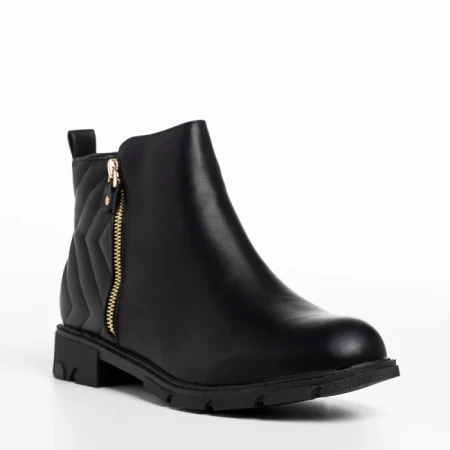 Дамски боти  черни  от еко кожа  Gracelyn