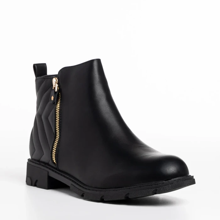 Дамски боти  черни  от еко кожа  Gracelyn