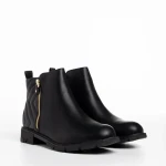 Дамски боти  черни  от еко кожа  Gracelyn