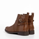 Дамски боти  светло кафяви от еко кожа  Anaya