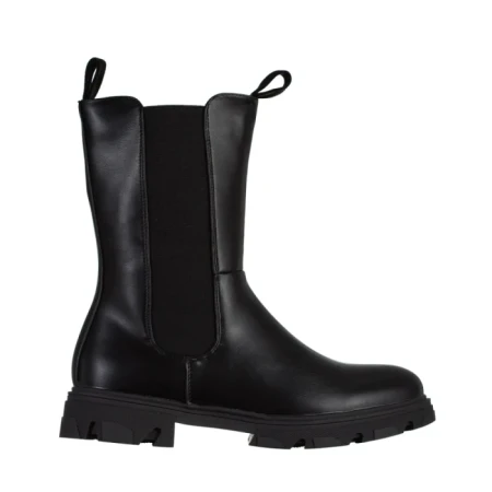 Дамски чизми черни  от еко кожа  Allie