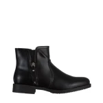 Дамски чизми черни  от еко кожа  Falecia