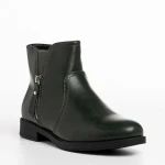 Дамски чизми зелени  от еко кожа  Falecia