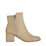 Дамски боти  бежови  от еко кожа  Everlee